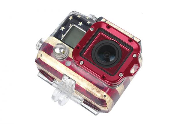 G TMC Full GoPro Aluminum LANYARD RING Mount Ver. 2 ( Red )
